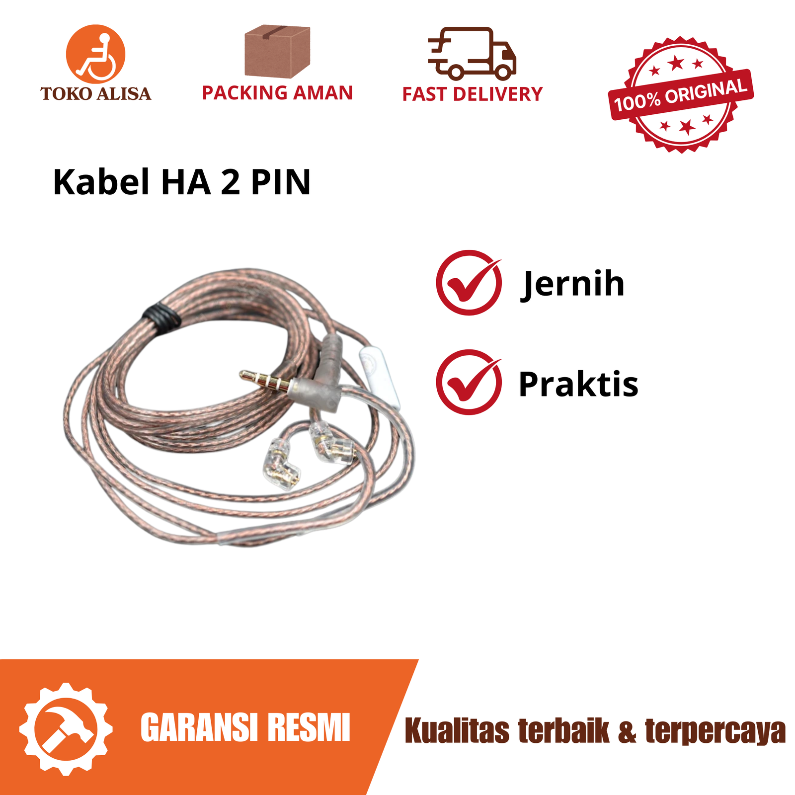 Kabel HA 2 PIN
